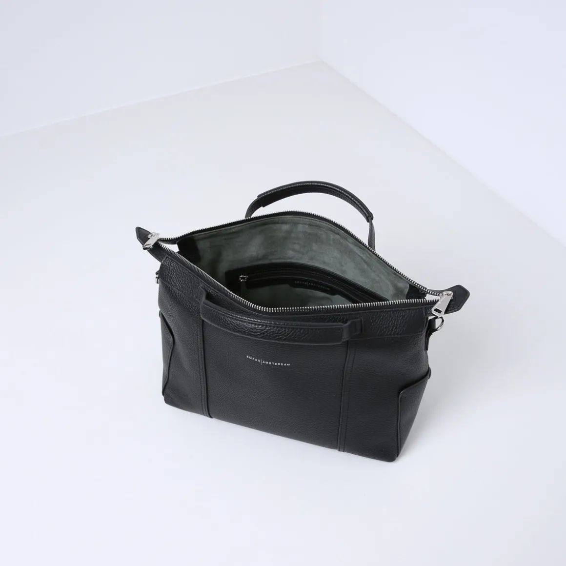 Smaak Amsterdam Handtassen | Crossbody Tassen-TONY | Black