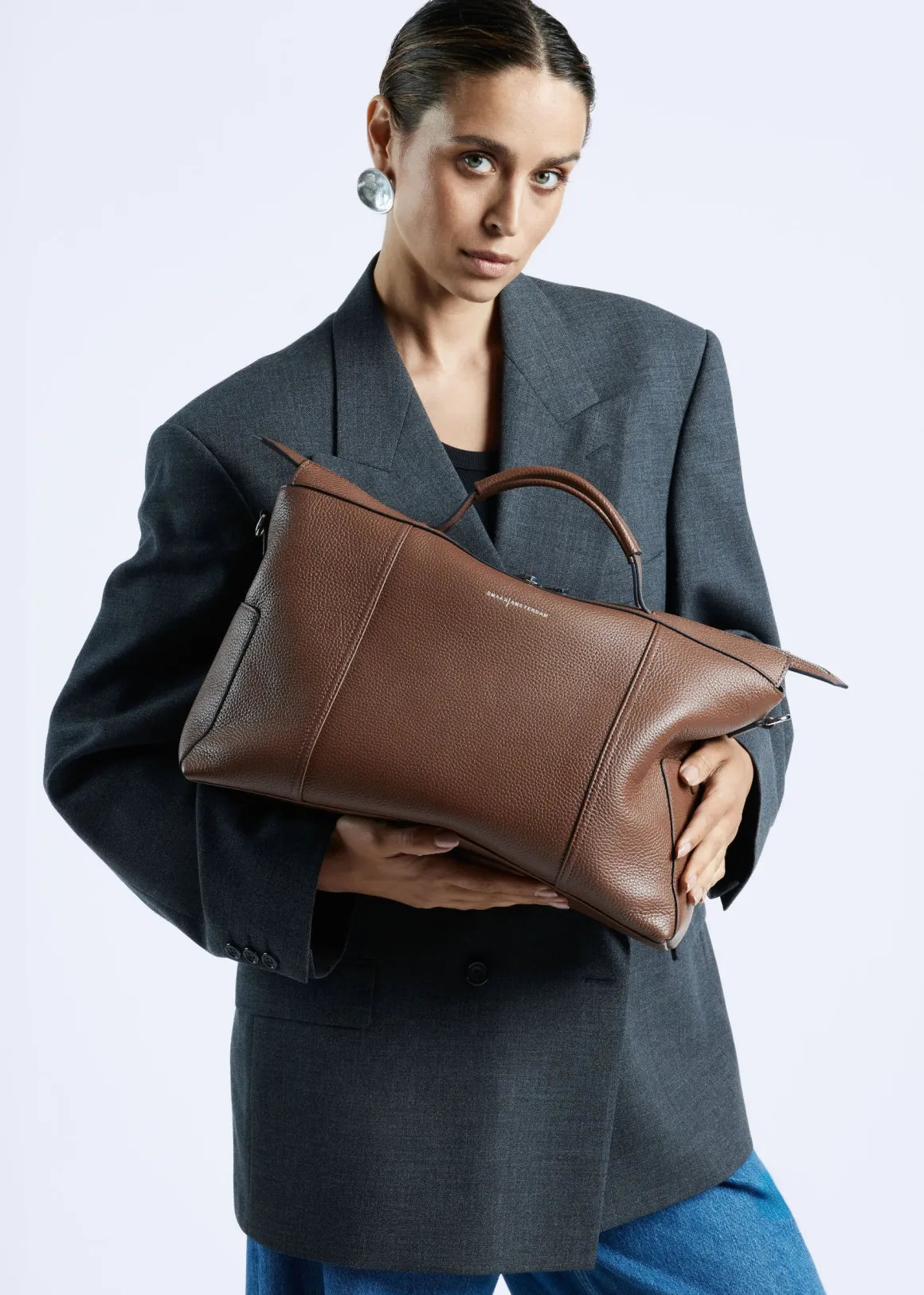 Smaak Amsterdam Handtassen | Crossbody Tassen-TONY | Camel