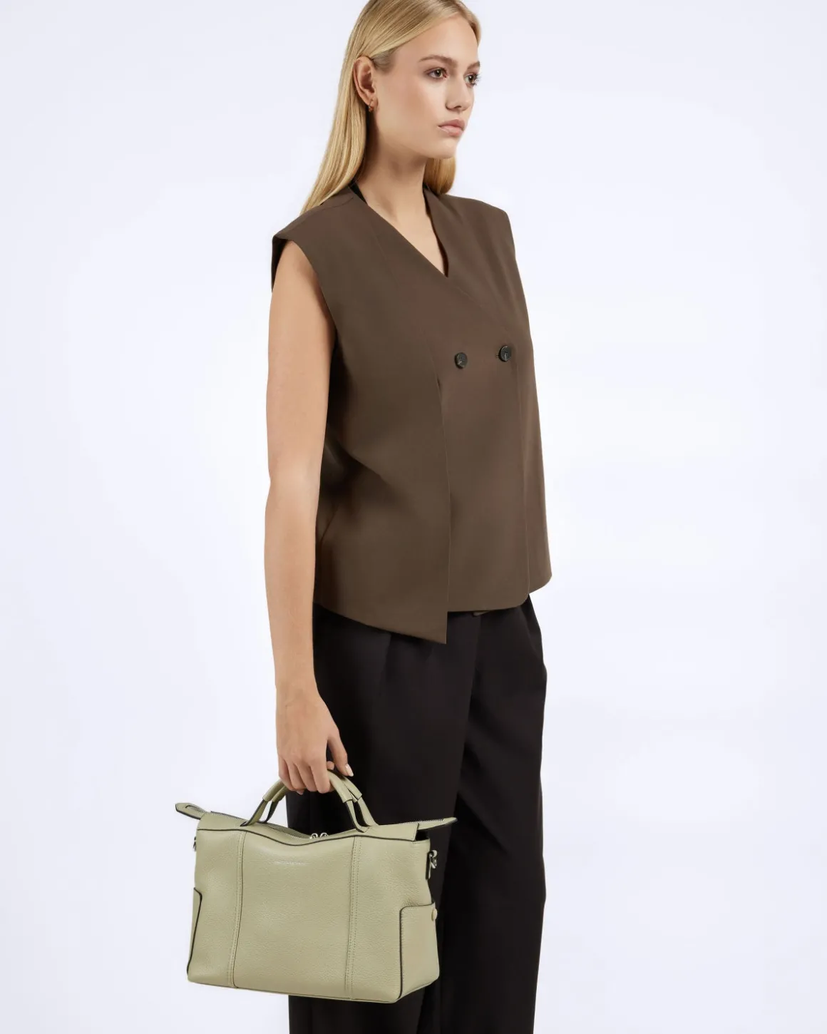 Smaak Amsterdam Handtassen | Crossbody Tassen-TONY | Olive