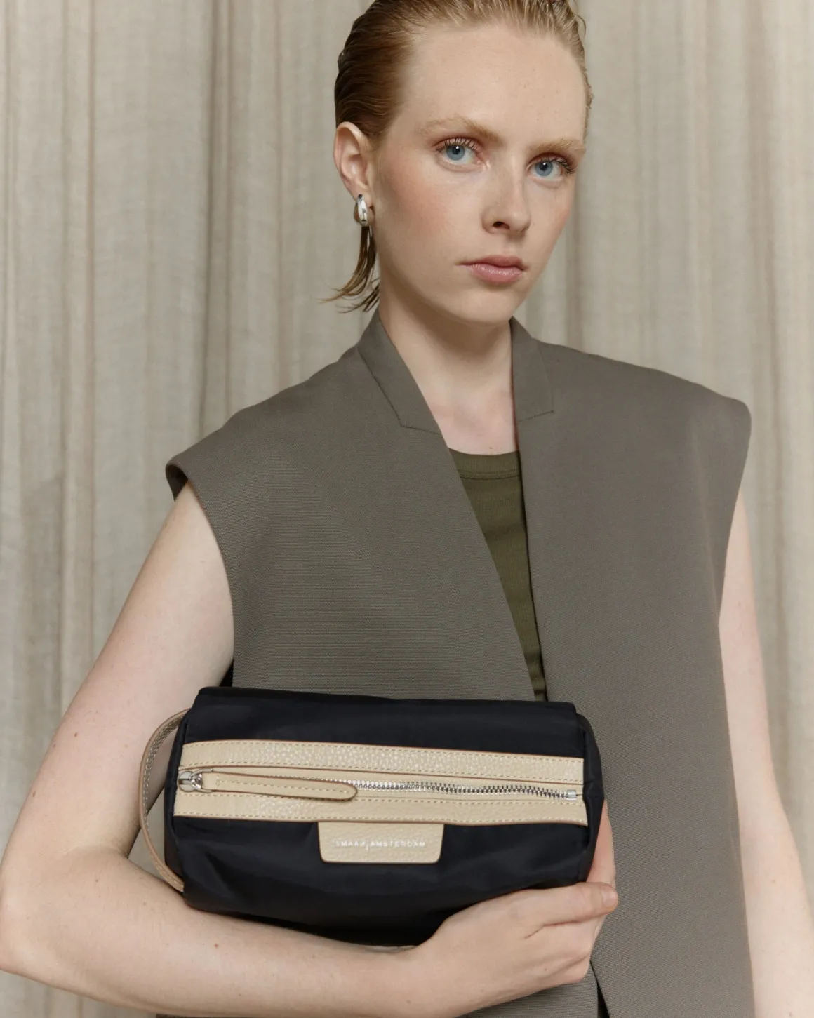 Smaak Amsterdam Alle Accessoires-TRAVEL POUCH | Limestone